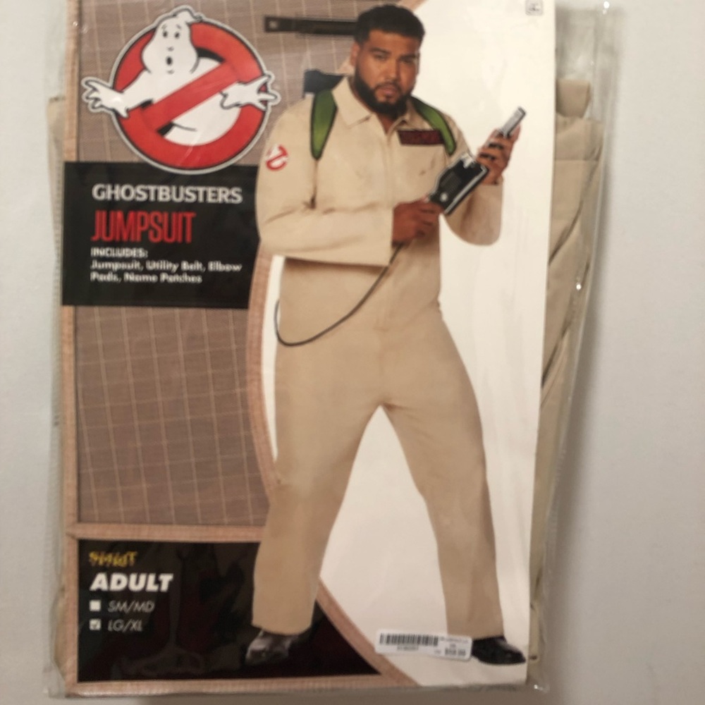 Ghostbusters Costume Men’s Size L/XL
